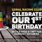 coral free bet club
